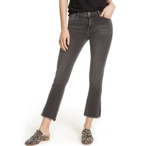 Free People Girlfriend Black Wash Jeans Size 29